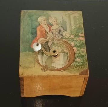 Muziekdoos - Zwitserland - 1850-1900