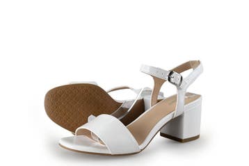 Graceland Sandalen in maat 37 Wit, Kleding | Dames, Verzenden, Wit, Sandalen of Muiltjes, Zo goed als nieuw