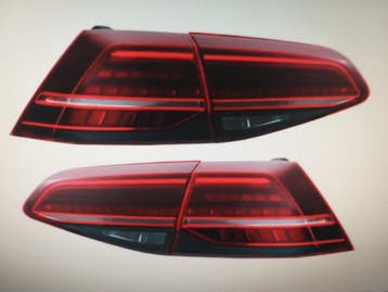 Achterlichten Volkswagen Golf 7 / 7.5, Auto-onderdelen, Verlichting, Ophalen of Verzenden, Nieuw, Volkswagen