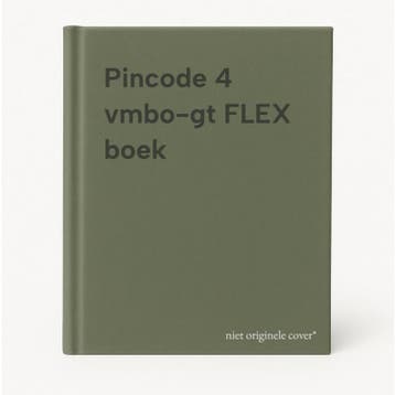 Pincode 4 vmbo-gt FLEX boek 9789001053239, Verzenden, Zo goed als nieuw