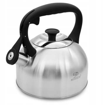Meyerhoff RVS fluitketel 2,5 liter MH-4156D – Inductie, Ophalen of Verzenden, Nieuw