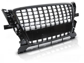 Grill Audi Q5 8R 08-16 S Look Zwart, Ophalen of Verzenden, Nieuw