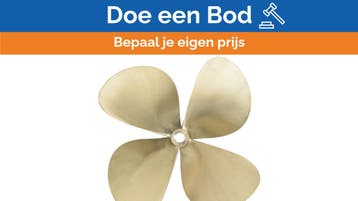 Bieden: Vetus P4E18X14L 4-blade 18 x 14 inch LH 35 mm prope, Watersport en Boten, Ophalen of Verzenden, Nieuw
