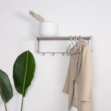 Spinder Design Rex 2 wandkapstok - silky taupe, Verzenden, Nieuw