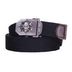 Tropenkoppel Skull. Diverse kleuren - Maat 46-115, Kleding | Heren, Riemen en Ceinturen, Verzenden, Nieuw