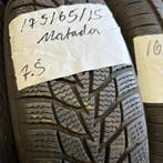 2 x Matador 175-65-15 Winterbanden 7,5mm, Gebruikt, 15 inch, 175 mm, Band(en)