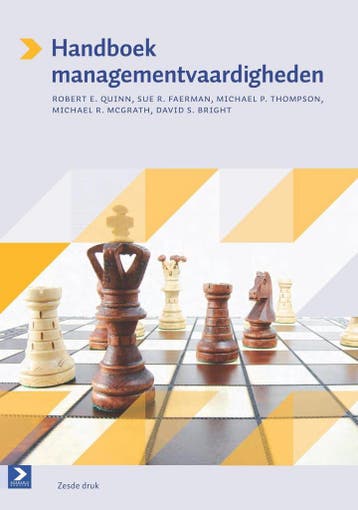 9789039529607 Handboek managementvaardigheden | Tweedehands, Boeken, Verzenden, Zo goed als nieuw, Robert E. Quinn