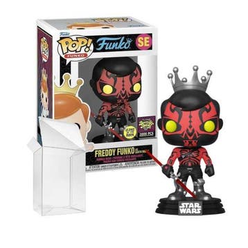 Funko Pop! Funko: Freddy Funko As Darth Maul LE 4000  GITD, Verzenden, Nieuw