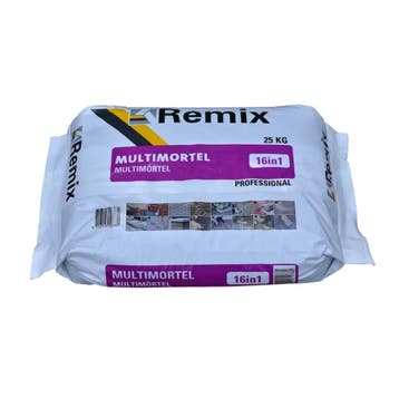 Remix Multimortel 25kg, Verzenden, Nieuw