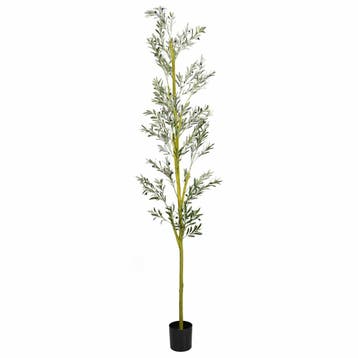 vidaXL Kunstolijfboom 1000 blaadjes 300 cm groen, Verzenden, Nieuw