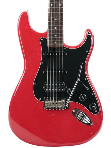 Haar Trad S Red Sparkle 2006 (Instrument,Electric Guitars), Ophalen of Verzenden, Gebruikt, Solid body