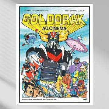 Covillaut - Affiche GOLDORAK le Film 1979, Nieuw