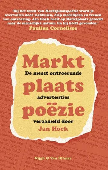 Marktplaatspoëzie - Jan Hoek 9789038898391, Boeken, Verzenden, Gelezen, Jan Hoek