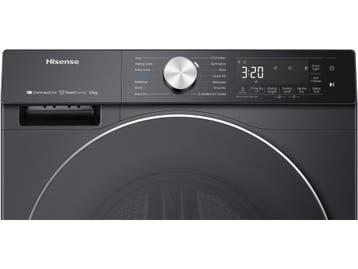 Hisense DH5S102BB - Warmtepompdroger - 10 kg - Zwart, Verzenden, Zo goed als nieuw