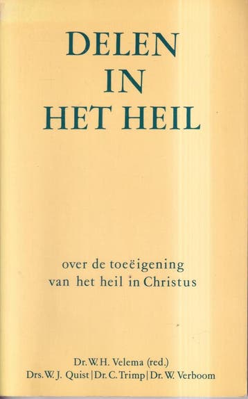 DELEN IN HET HEIL 9789029709293 W. VELEMA, Verzenden, Gelezen, W. VELEMA