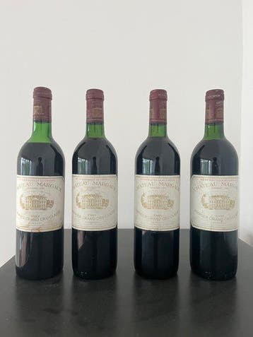 1986 x3, 1983 Chateau Margaux - Margaux 1er Grand Cru Classé, Nieuw