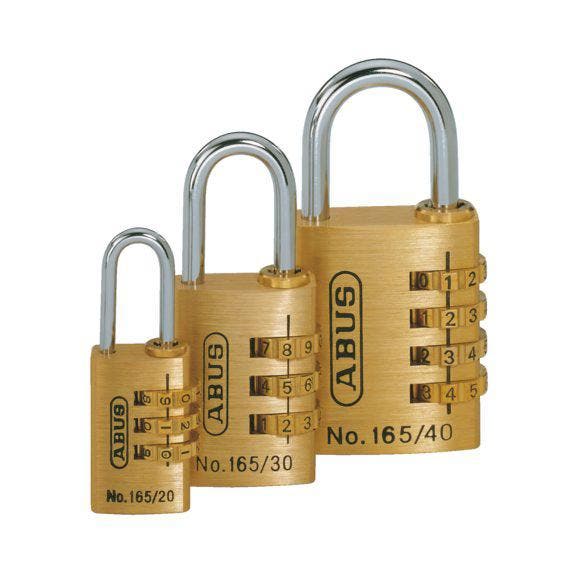 ABUS Cijferslot Messing/Staal-165/40 Huis 42 mm, Watersport en Boten, Accessoires en Onderhoud, Nieuw, Ophalen of Verzenden