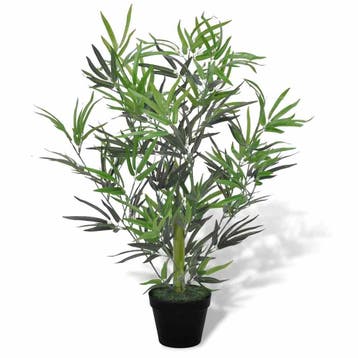 vidaXL Kunstboom met pot bamboe 80 cm, Verzenden, Nieuw