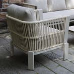 Veneto lounge tuinstoel latte zand aluminium rope, Ophalen of Verzenden, Nieuw, Aluminium