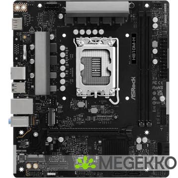 Asrock H810M-H, Computers en Software, Verzenden, Nieuw