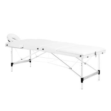Balance Opklapbare Massagetafel Aluminium 3-Delig Wit –, Ophalen of Verzenden, Nieuw