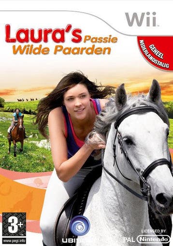 Wii Lauras Passie Wilde Paarden, Spelcomputers en Games, Verzenden, Zo goed als nieuw