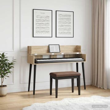 vidaXL studiobureau Sonoma Eiken 110 x 40 x 19,5 cm Bewerkt, Verzenden, Nieuw