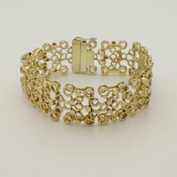 Armband - 14 karaat Geel goud, Sieraden, Tassen en Uiterlijk, Armbanden, Nieuw
