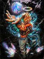Makayhos - [Canvas L] Gogeta Fusion – Absolute Break, Nieuw