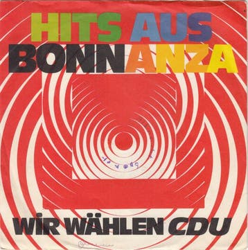 Various - Hits Aus Bonnanza - Wir Wählen CDU, Ophalen of Verzenden, Gebruikt