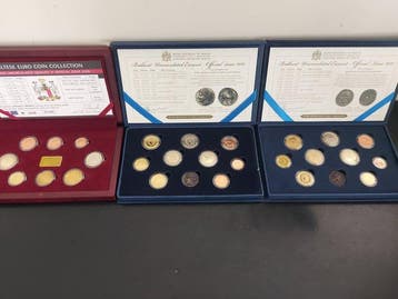 Malta. Year Set (BU) 2008/2012 (3 sets) (Zonder