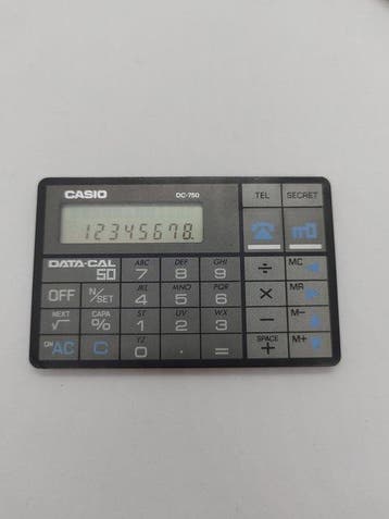 Casio Data Cal DC-750 - Computer, Nieuw