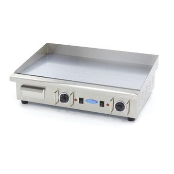 Grillplaat - Glad Chroom - 73 cm - incl. Opvangbak - 400V, Witgoed en Apparatuur, Grillplaten, Verzenden, Nieuw, Tafelgrill