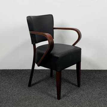 Vintage Horecastoel Stoel - Zwart, Huis en Inrichting, Stoelen, Ophalen of Verzenden, Gebruikt