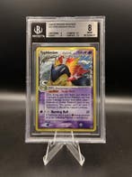 Beckett 8 Pokemon 2006 Ex Dragon Frontiers Typlosion Holo #1, Verzenden, Zo goed als nieuw, Losse kaart