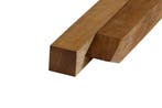 Hardhout Azobé Paal 10 x 10 cm (100 x 100 mm) Fijnbezaagd -, Nieuw