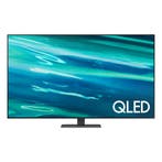Samsung QE55Q80A - 55 inch 4K UHD QLED 100 Hz Smart Tv, Ophalen, Zo goed als nieuw, 100 Hz, Samsung