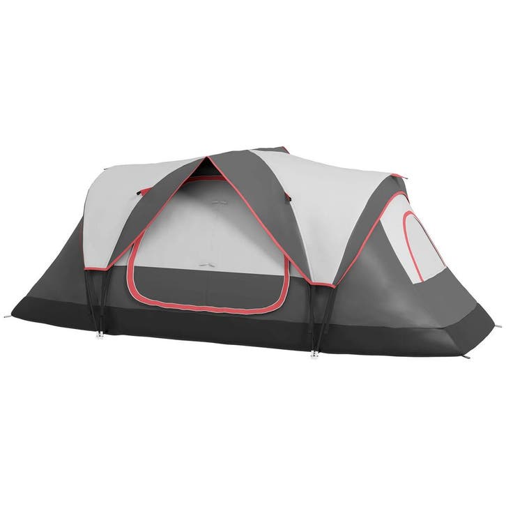 Kampeertent, Tunneltent Voor 8 Personen, Met Licht Haak, Mes, Sport en Fitness, Rugby, Nieuw, Verzenden