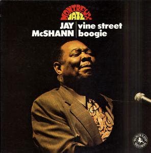 LP gebruikt - Jay McShann - Vine Street Boogie, Verzenden, Zo goed als nieuw, Overige formaten