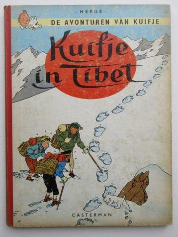 Kuifje 20 - Kuifje in Tibet (A60) - 1 Album - Eerste druk -, Nieuw