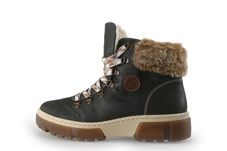Rieker Snowboots in maat 42 Groen, Kleding | Heren, Schoenen, Overige kleuren, Zo goed als nieuw, Overige typen, Verzenden