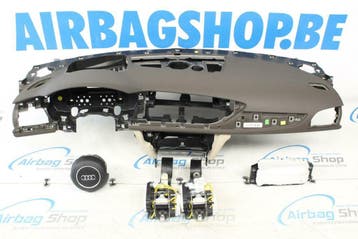 Airbag set Dashboard HUD bruin beige Audi A6 4G (2011-2018), Gebruikt, Audi
