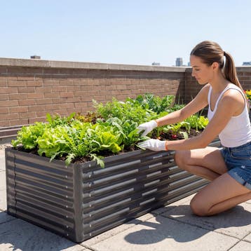 Verhoogde plantenbak Blomma verzinkt, verschillende maten, Verzenden, Nieuw