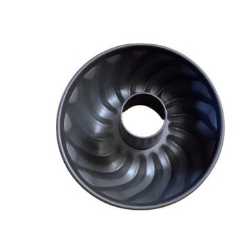 Tulbandvorm - Tulband - Cakevorm - Ø 22 cm - Metaal, Ophalen of Verzenden, Nieuw