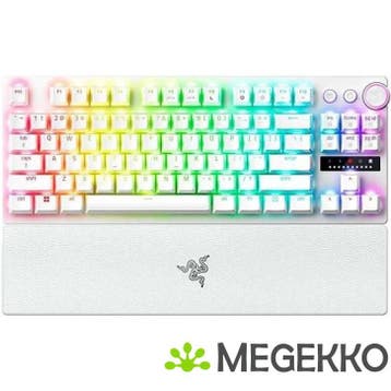 Razer Huntsman V3 Pro TKL Wit - Razer Analog Optical Gen-2, Computers en Software, Verzenden, Nieuw, Razer