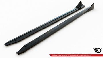 Maxton Sideskirt Aanzets V4 BMW 2 Serie M2 G87 B8861, Nieuw, Links, BMW