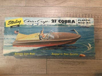 Chris Craft 21 Cobra - Speelgoed bouwpakket 21 COBRA