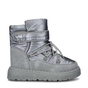 Snow Fun snowboots voor dames in het Grijs, Snow Fun, Verzenden, Snowboots, Nieuw