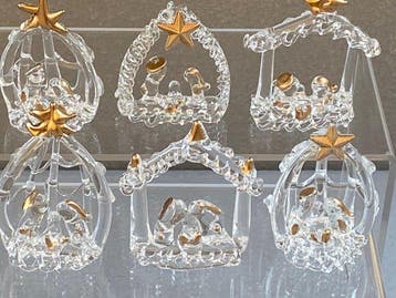 Sylvia de Carlini - Figuur - kribjes van glas (6) - Glas