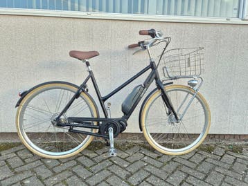 Union E-Flow N7 Elektrische Fiets – 418Wh – 2.939 km, 55 tot 59 cm, Ophalen, Zo goed als nieuw, 50 km per accu of meer